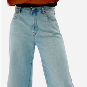 Everlane super soft, wide leg “summer jean”